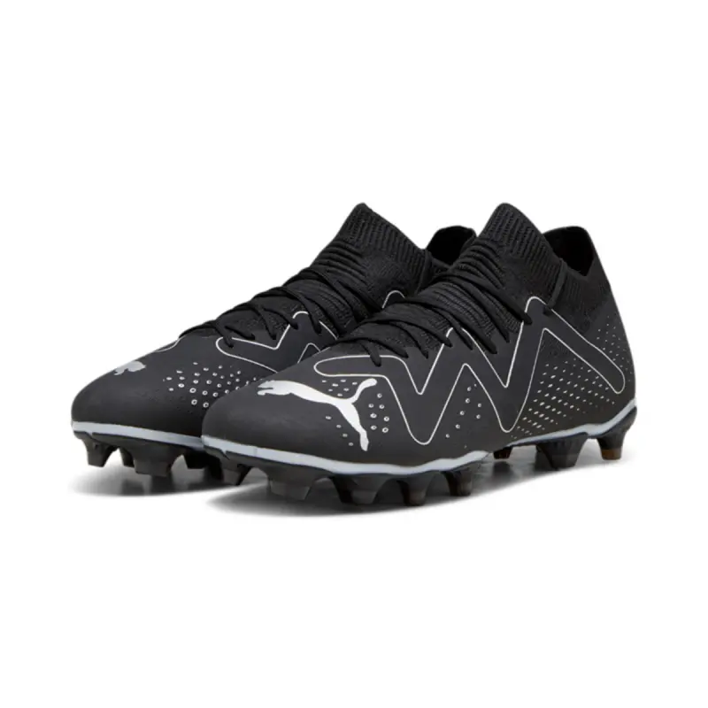PUMA Future Match FG/AG (Black/Silver) item photo 107370 02 24082 PUMA Future Match FG/AG (Black/Silver) displayed in a clean main view