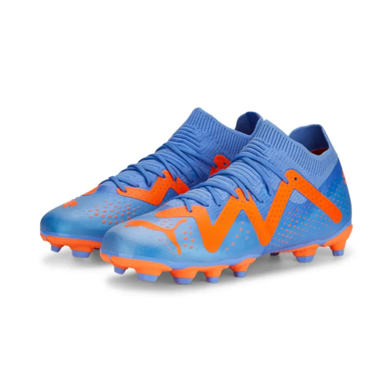 PUMA Future Match FG/AG Jr (Blue/Orange) product presentation 107195 01 24093 PUMA Future Match FG/AG Jr (Blue/Orange) featured in this main product image