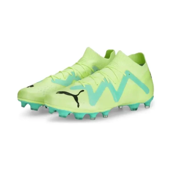 Product imagery for PUMA Future Match FG/AG (Yellow/Teal), main view