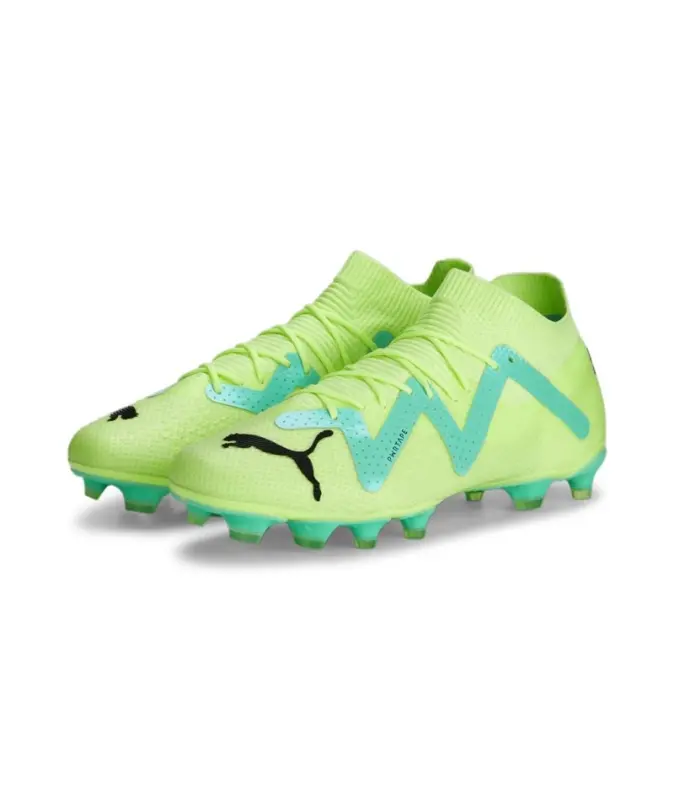 PUMA Future Pro FG/AG (Yellow/Teal) style image 107171 03 24200 Visual look at PUMA Future Pro FG/AG (Yellow/Teal) in the main image