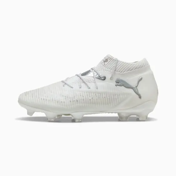 Puma Future Ultimate 8 FG 'White Pack' visual detail 108138 04 24307 main image highlighting Puma Future Ultimate 8 FG 'White Pack'