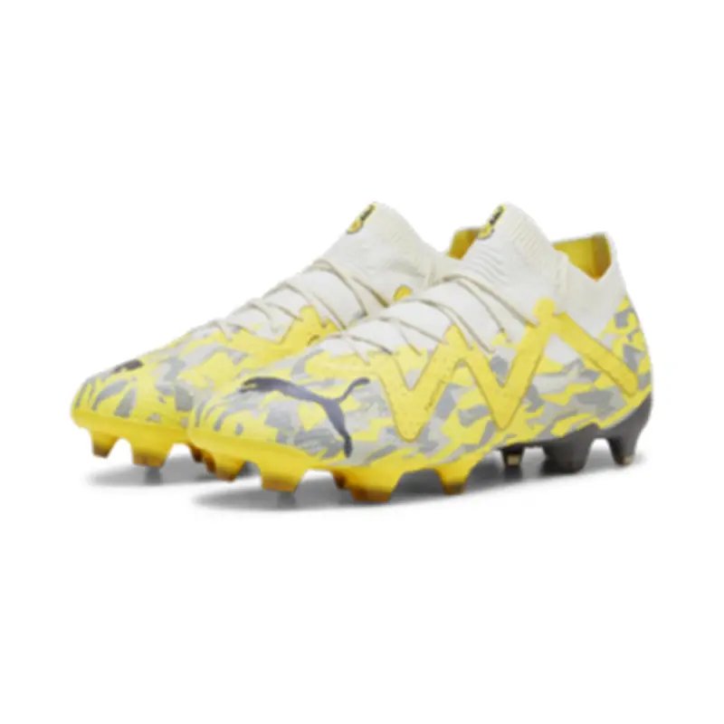 PUMA Future Ultimate FG/AG (Yellow/Gray) visual reference 107355 04 24361 PUMA Future Ultimate FG/AG (Yellow/Gray) pictured from the main product perspective