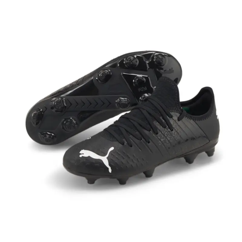 PUMA Future Z 4.3 FG/AG Jr (Black/White) product presentation 106777 04 24392 PUMA Future Z 4.3 FG/AG Jr (Black/White) product photo with a main presentation