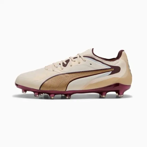 Detailed main view of Puma King 20 Ultimate FG/AG Sugared Almond Aubergine