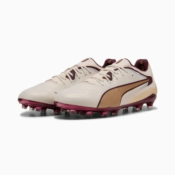 Puma King 20 Ultimate FG/AG Sugared Almond Aubergine pictured from the gallery product perspective