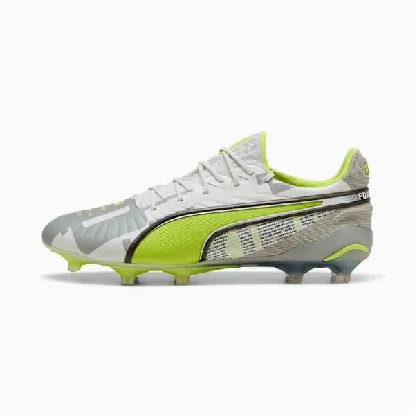 Puma King Ultimate FG AG 'Forever Pack' shown in a clear main product view