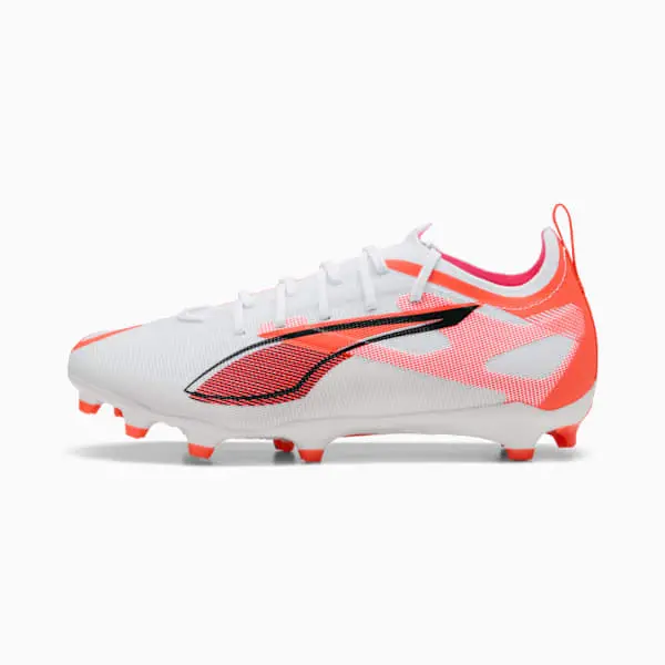 Detailed main view of Puma Ultra 5 Pro FG/AG White / Black (GS)