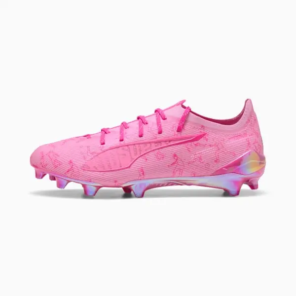 Puma Ultra 5 Ultimate FG KidSuper Pink Lilac displayed in a clean main view