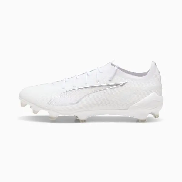 Visual look at Puma Ultra 5 Ultimate FG 'White Pack' in the main image