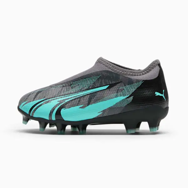 Puma Ultra Match Laceless FG AG Big Kid 'Rush Pack' product photo 107832 01 24949 main product photograph of Puma Ultra Match Laceless FG AG Big Kid 'Rush Pack'