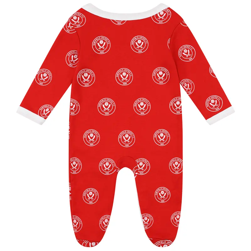 Visual look at Remy Crest Sleepsuit in the gallery image