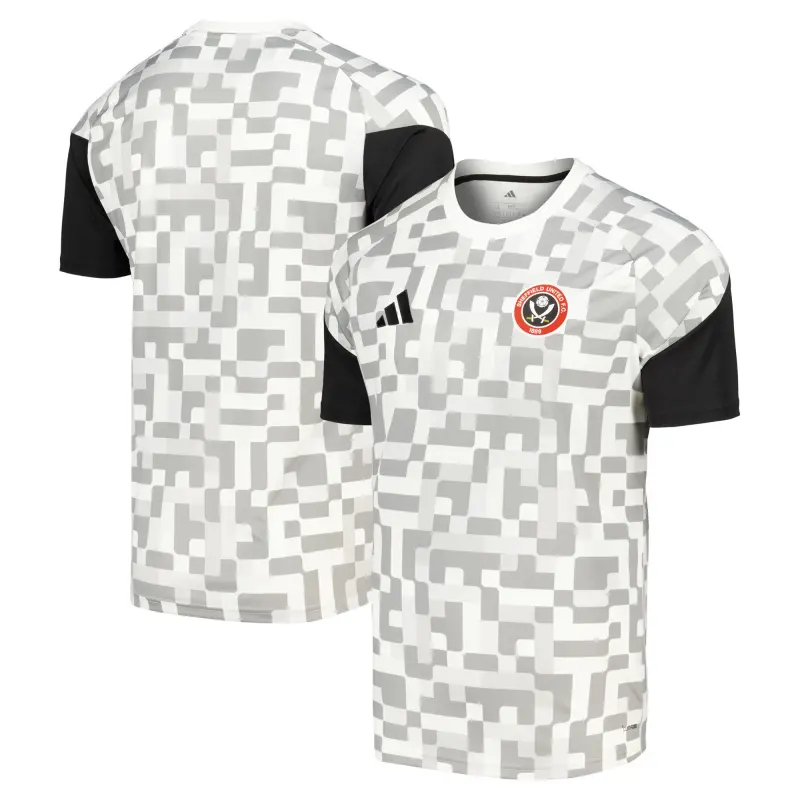 Sheffield United Adidas Pre Match Jersey Grey product presentation 204514715 27985