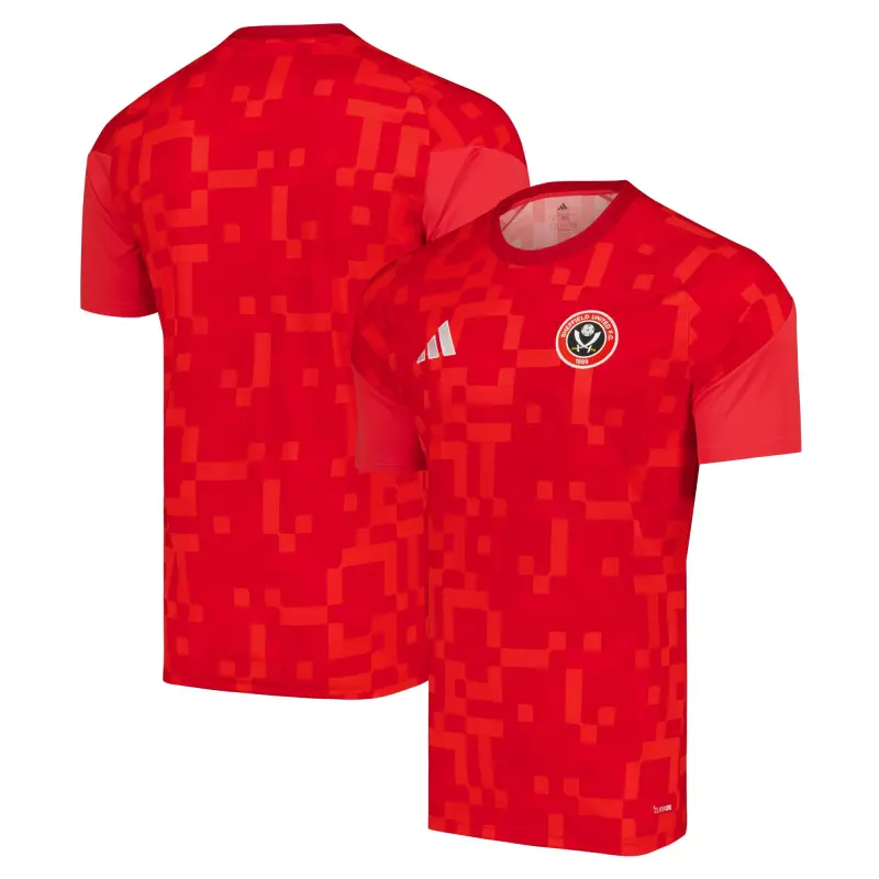 Sheffield United Adidas Pre Match Jersey Red catalogue image 204514721 28001
