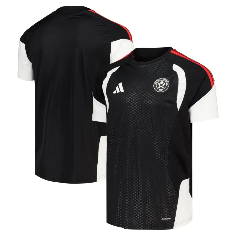 Sheffield United Adidas Training Jersey Black visual detail 204514736 28752