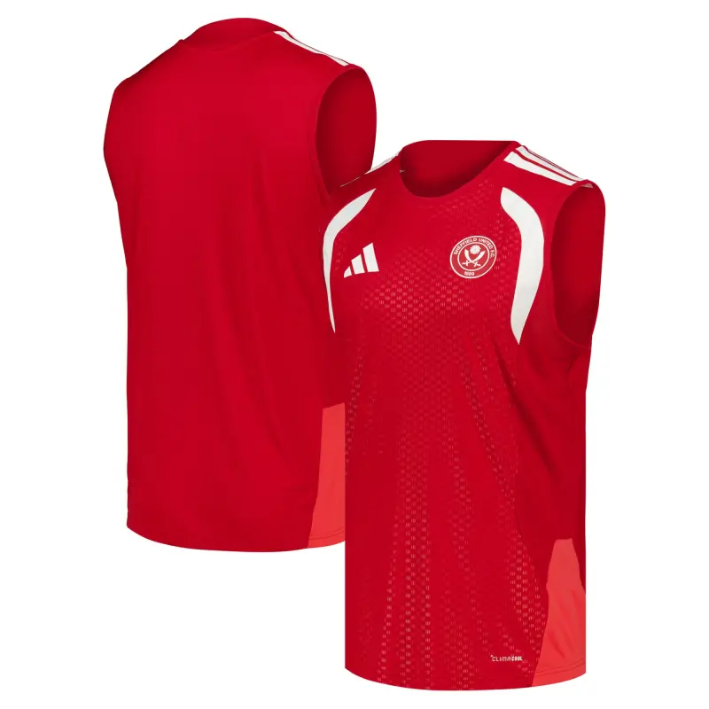 Sheffield United Adidas Training Sleeveless Jersey Red merchandise view 204514757 28877