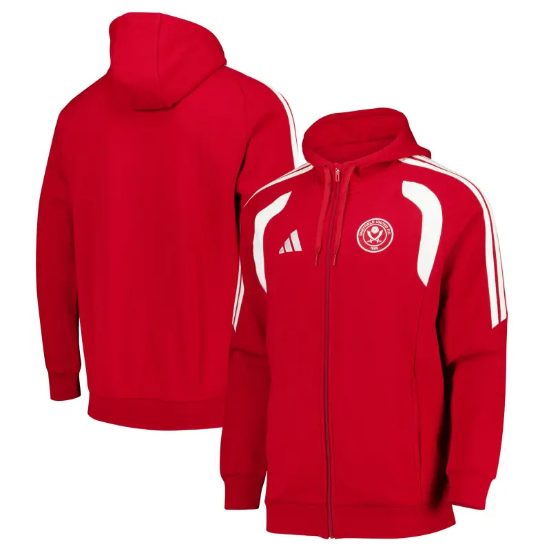 Sheffield United Adidas Travel Full Zip Hoodie Red product photo 204514763 29524