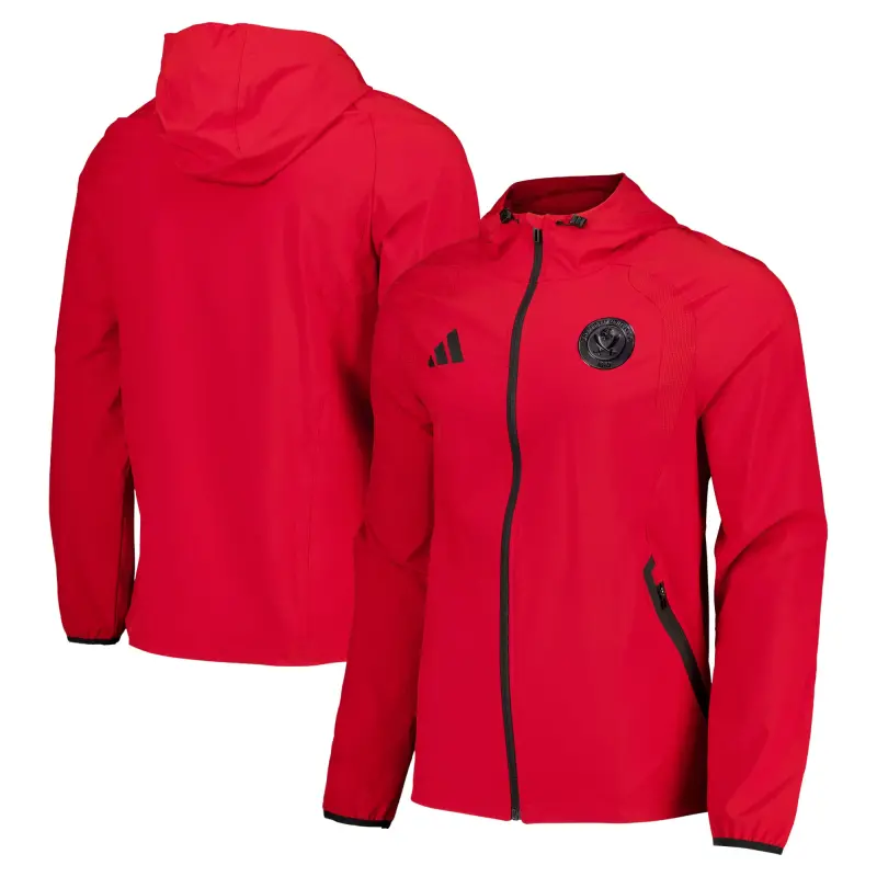 Sheffield United Adidas Travel Windbreaker Jacket Red item view 204514771 28926
