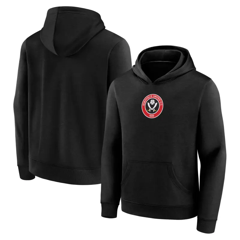 Sheffield United Core Hoodie Black Kids merchandise view 205095231 29022
