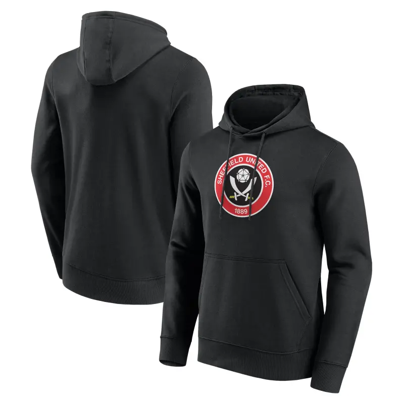 Sheffield United Core Hoodie Black Mens product image 205095219 29027
