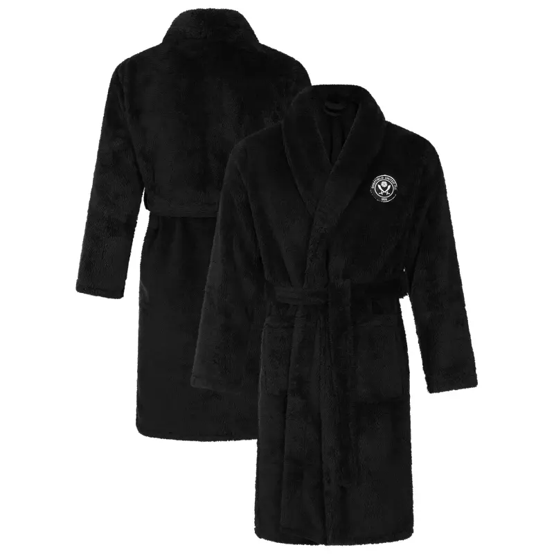 Sheffield United Crest Robe Black Mens item presentation 204513778 29121