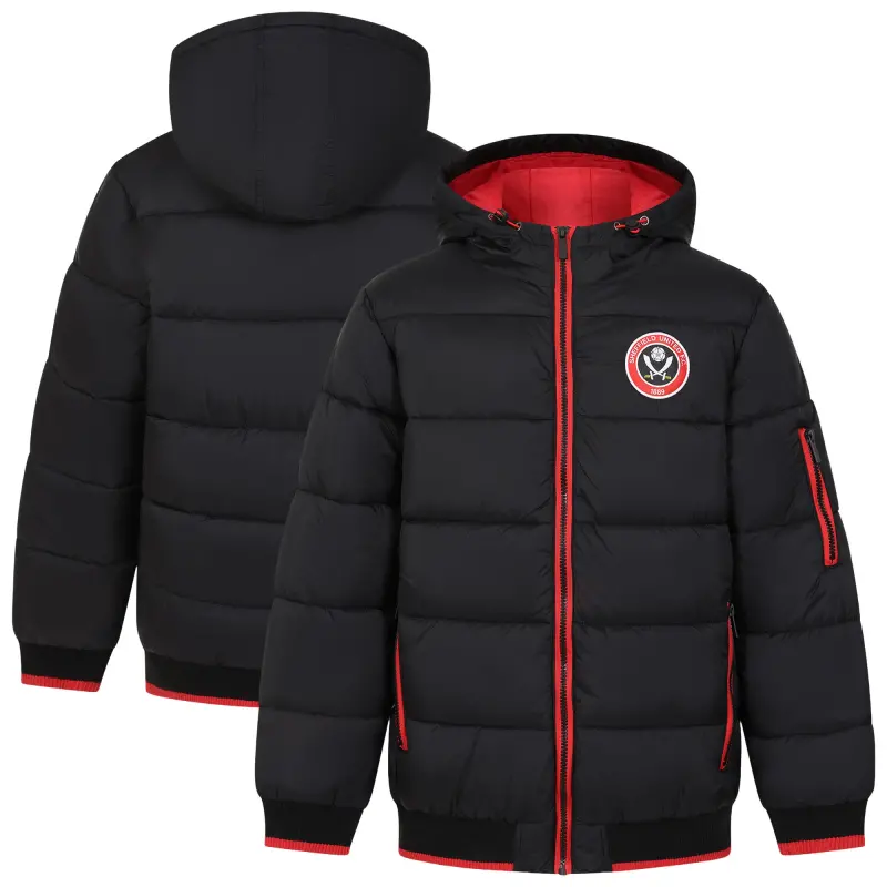 Sheffield United Edmonton Jacket Black/Red Kids item presentation 204513799 29129
