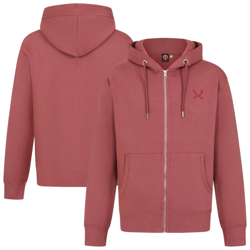 Sheffield United Elevate Jacket Berry Mens product showcase 204513837 29145
