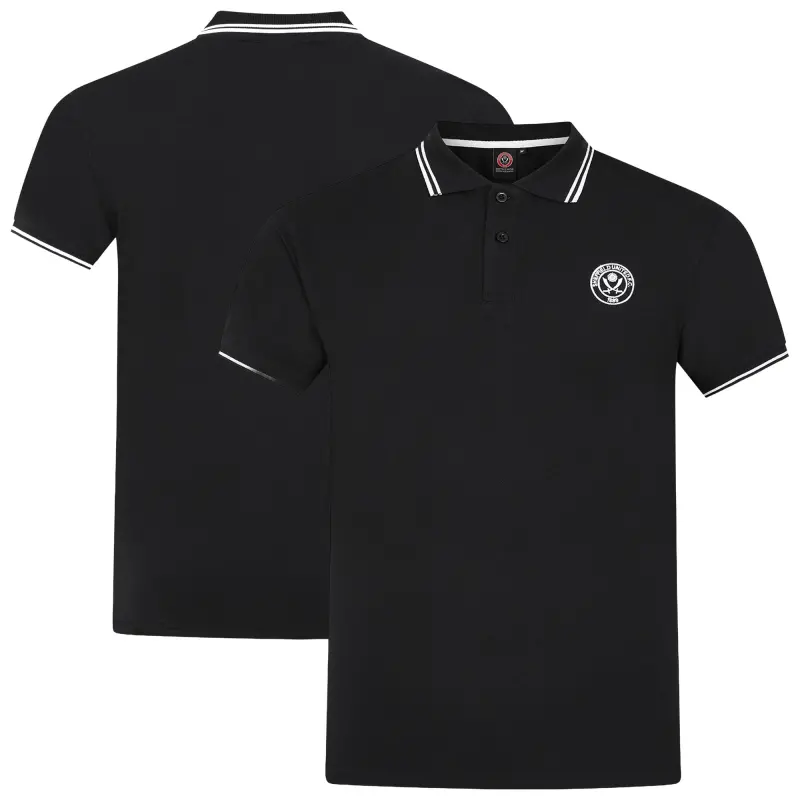 Sheffield United Essential Crest Polo Black Mens merchandise view 204521344 29152