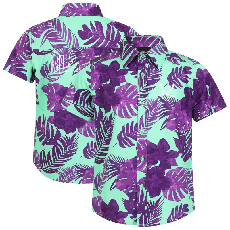 Sheffield United Hawaiian Shirt Green Kids product showcase 204521373 29196
