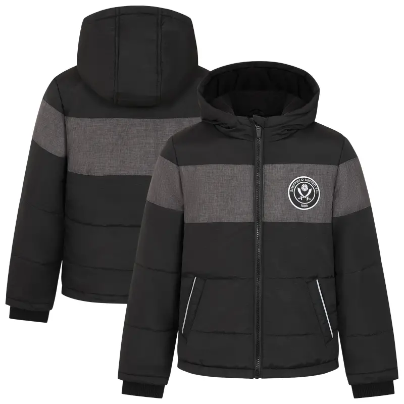 Sheffield United Moreton Jacket Black/Grey Kids visual preview 204513830 29225