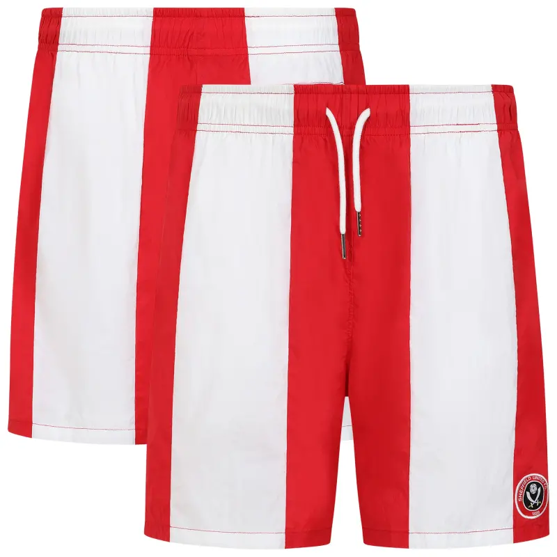 Sheffield United Stripe Crest Swim Short Red Mens item view 204521342 29289