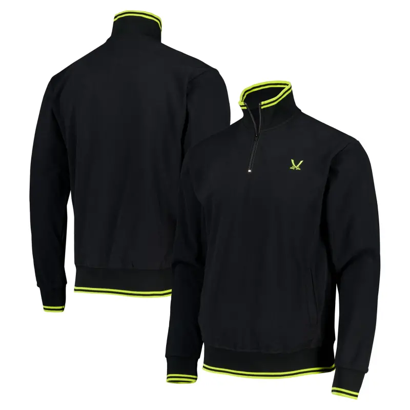 Sheffield United Sword Club 1/4 Zip Black Mens visual preview 204657682 29337