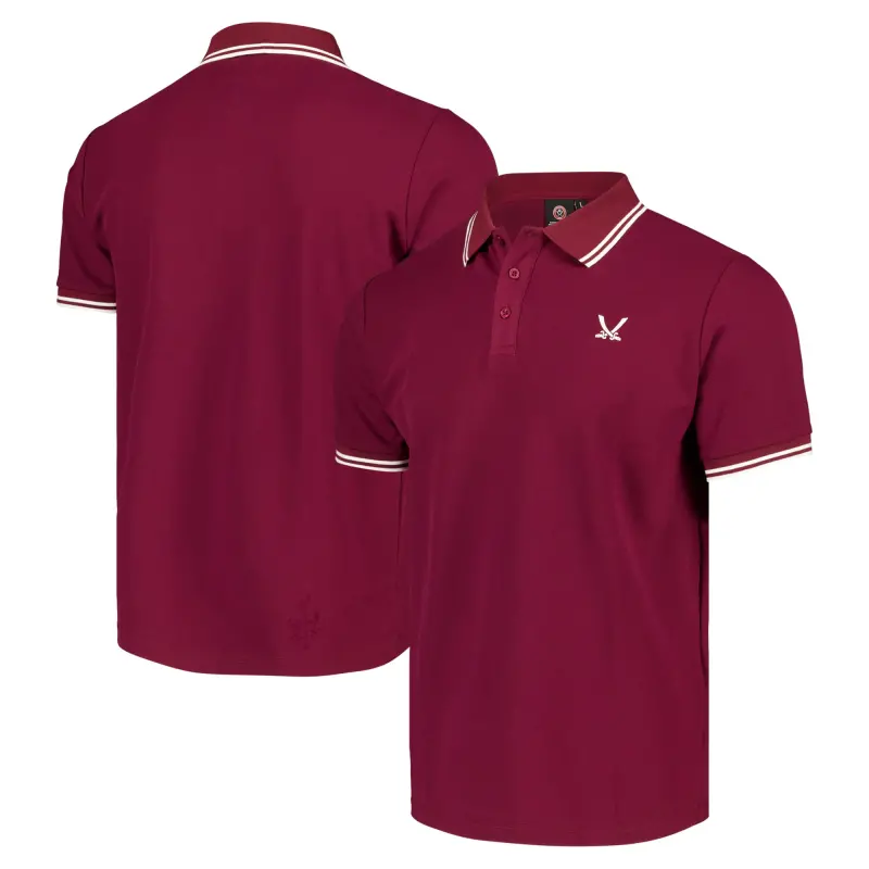 Sheffield United Sword Club Polo Shirt Burgundy Mens item photo 204657685 29369
