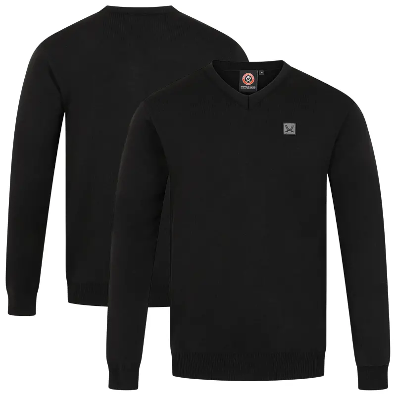 Sheffield United Sword V Neck Sweater Black Mens item view 204514156 29423