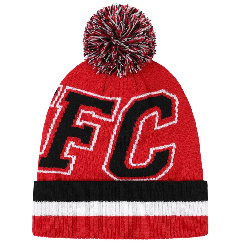 gallery product photograph of SUFC Text Bobble Hat