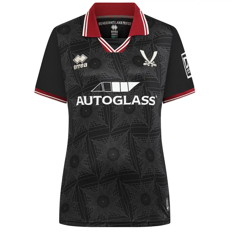 SUFC Women Fit Black GK Shirt S/S 24/25 displayed in a clean main view
