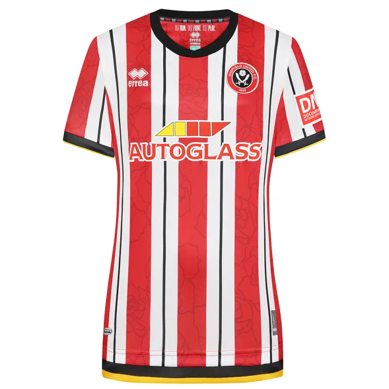 SUFC Women Fit Home Shirt S/S 24/25 With Custom Printing featured in this main product image