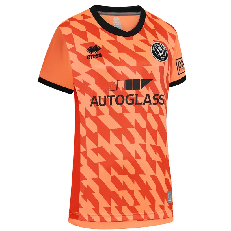 SUFC Women Fit Orange GK Shirt S/S 24/25 displayed in a clean gallery view
