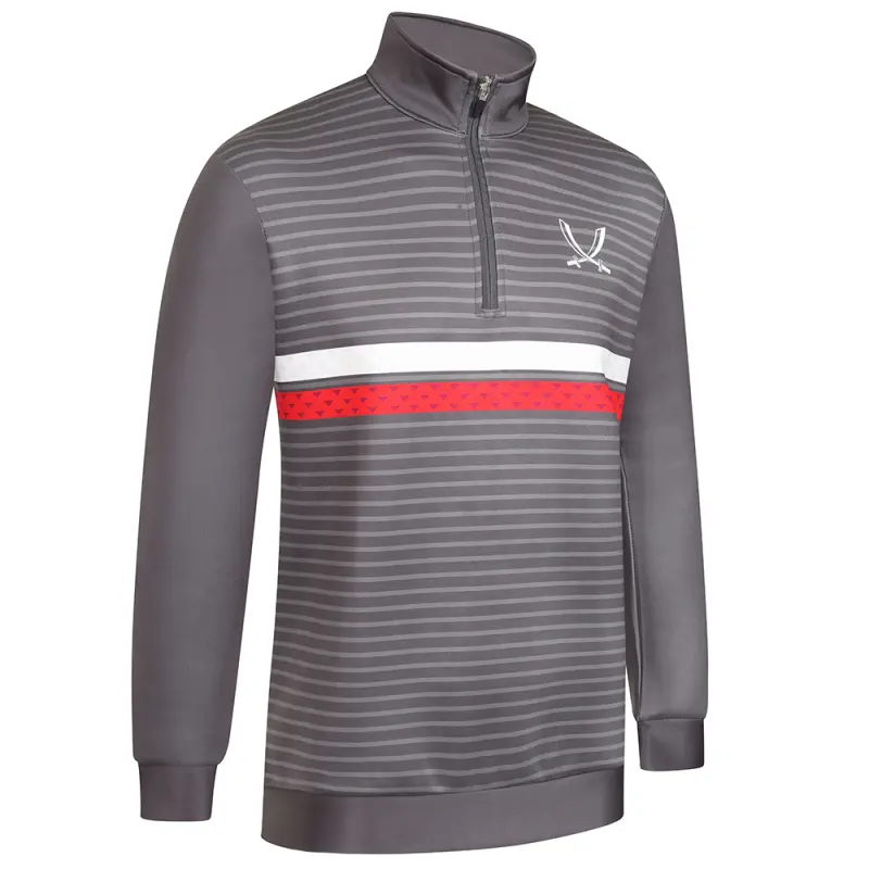 Sword Golf 1/4 Zip GRW shown in a clear gallery product view