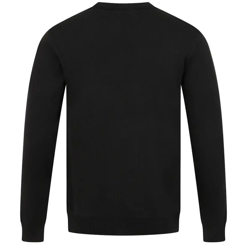 Visual look at Sword Round Neck Sweat Black in the gallery image