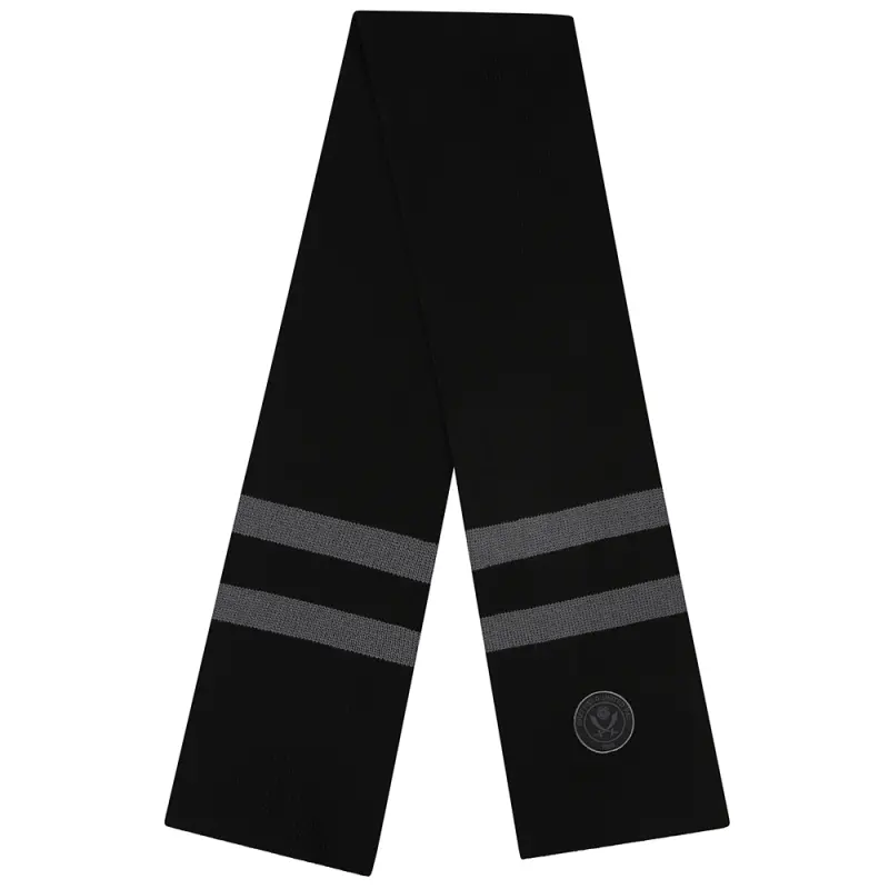 Tonal Crest Scarf product presentation STO0120 25915 Tonal Crest Scarf pictured from the main product perspective