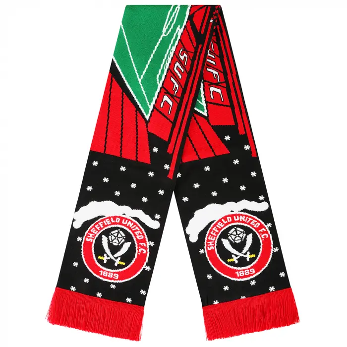 main image highlighting Xmas Stadium Scarf